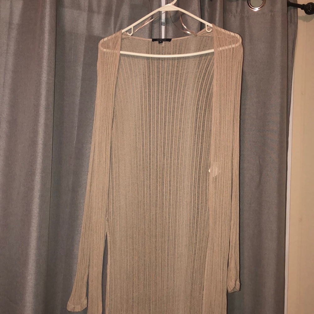 Long Sheer Cardigan